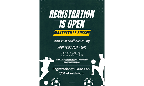 Fall Registration is OPEN!